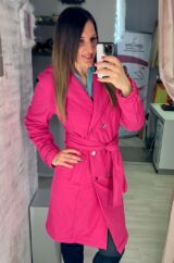 Benita softshell kabát - pink