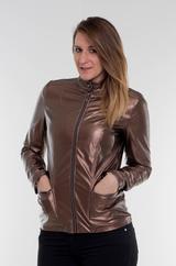 Bronz műbőrkabát Bronz műbőrkabát