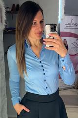 Alina blúz - kék Alina blúz - kék