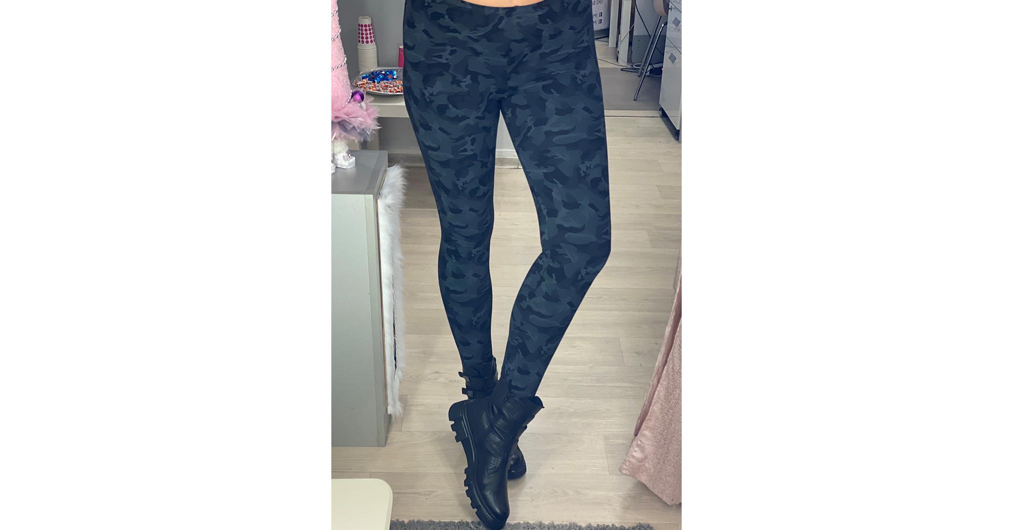 Zora leggings terepmintás Szabadidő Divatos ruhák magas nőknek