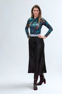 Cressida maxiszoknya - fekete