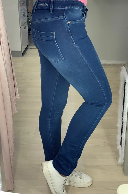 Luna farmer - koptatott kék