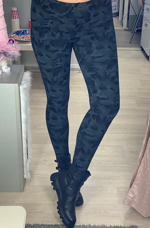 Zora leggings terepmintás Szabadidő Divatos ruhák magas nőknek